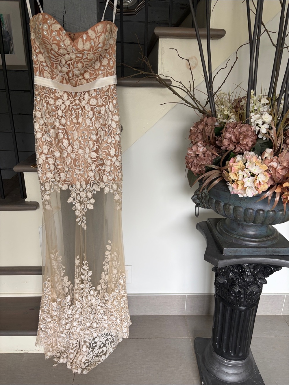 JUST STUNNING LONG GOWN BY SHERRY HILL